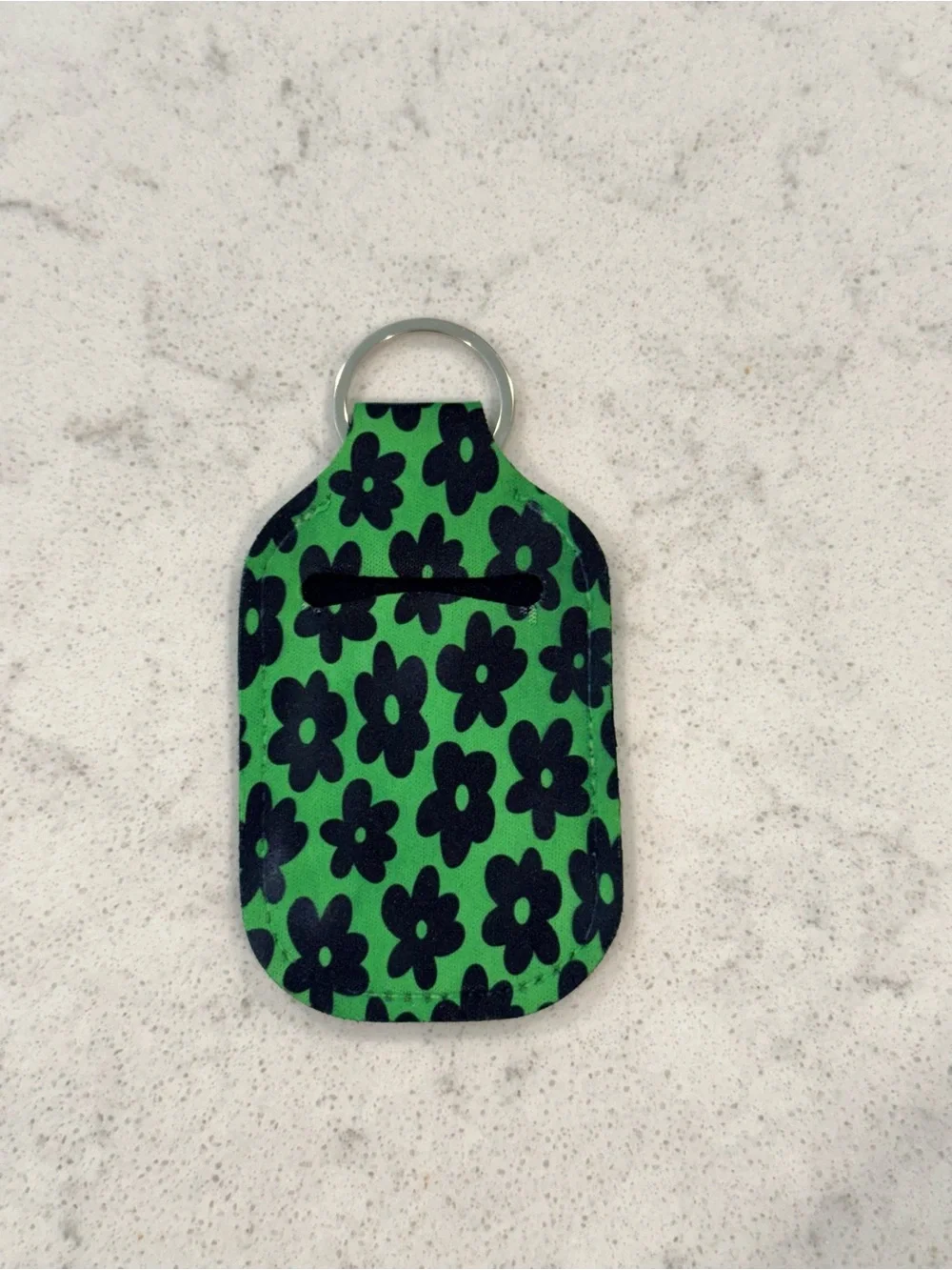 NWOT-Colorful Hand Sanitizer Holder Keychains (5)
